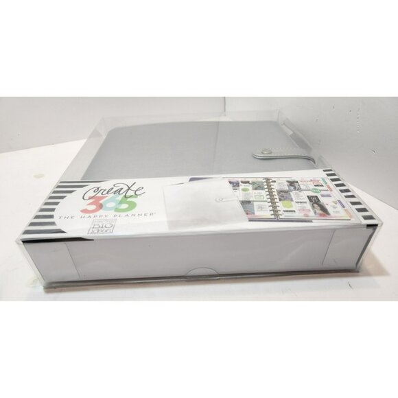 Me & My Big Ideas Create 365 Happy Planner Big Deluxe Planner Cover Silver NIB - Picture 5 of 5